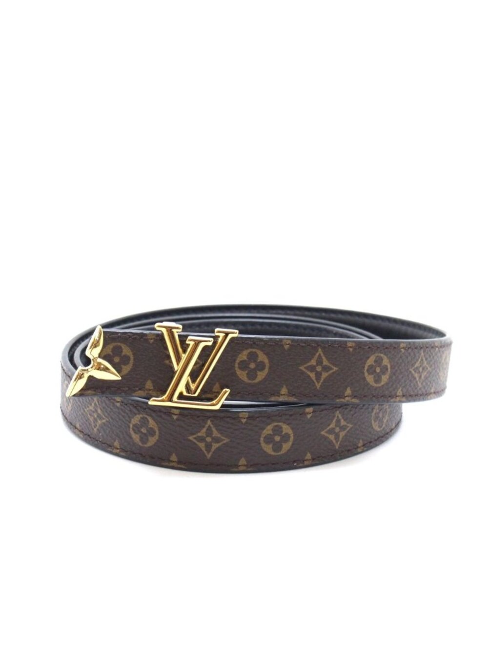 Louis Vuitton Belt Pleaty LV 20 Reversible Monogram Noir